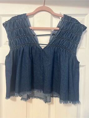 Denim Top